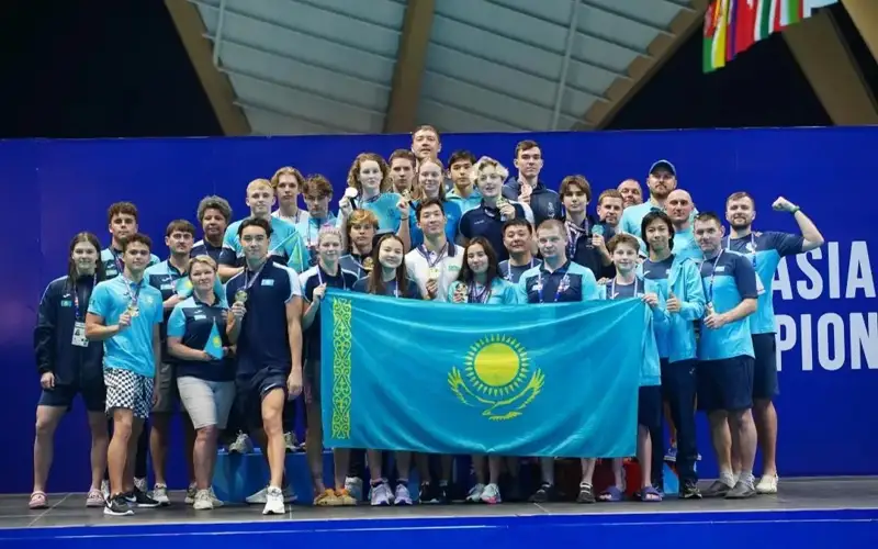 Kazakh swimmers