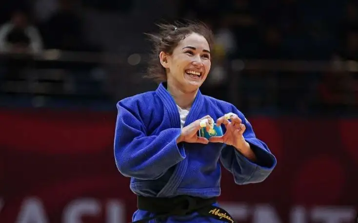 Дзюдоистка Абиба Абужакынова завоевала «серебро» на Grand Slam в Ташкенте