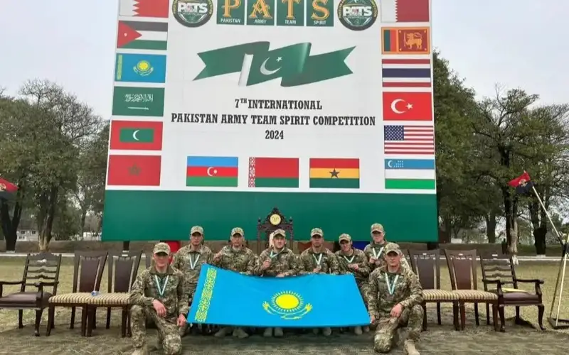 Покистонда ўтказилган мусобақада Қозоғистон ҳарбийлари ғалаба қозонди