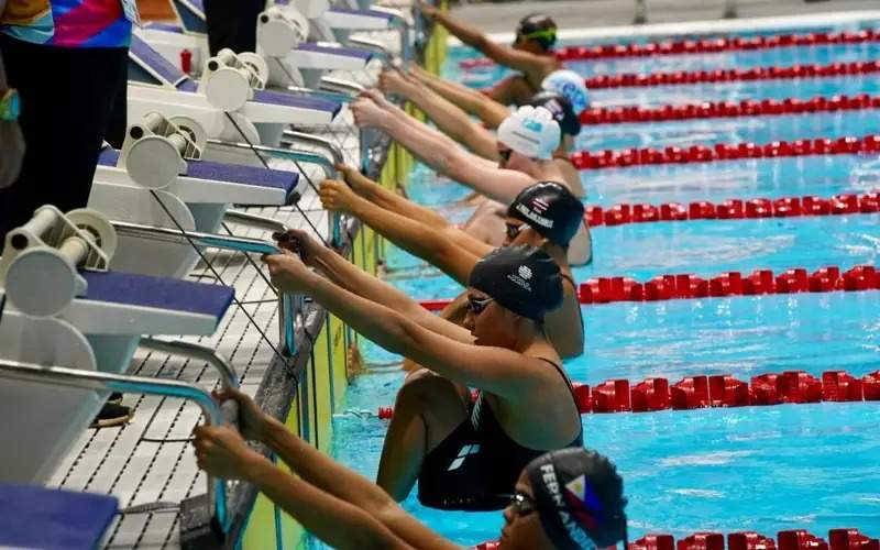 Kazakh swimmers Kazakh swimmers