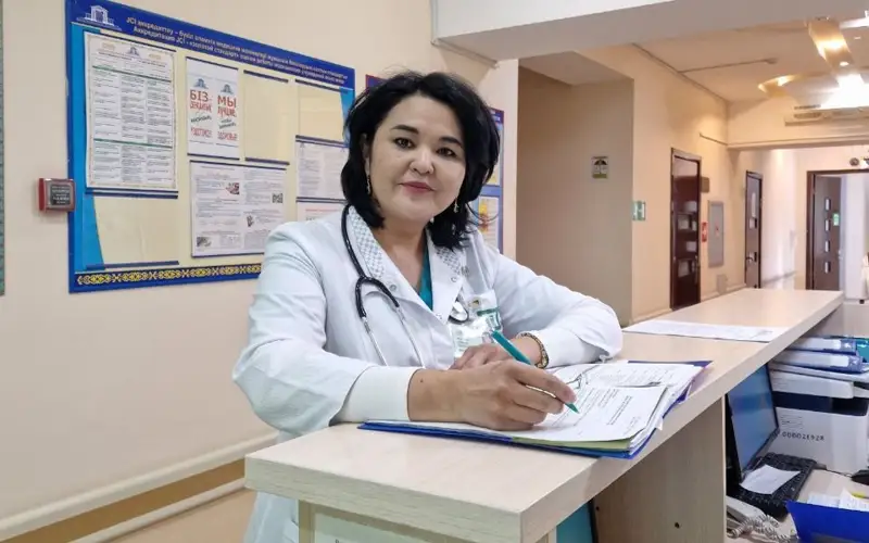  Врач гастроэнтеролог-онколог ЦКБ Гаухар Исакова