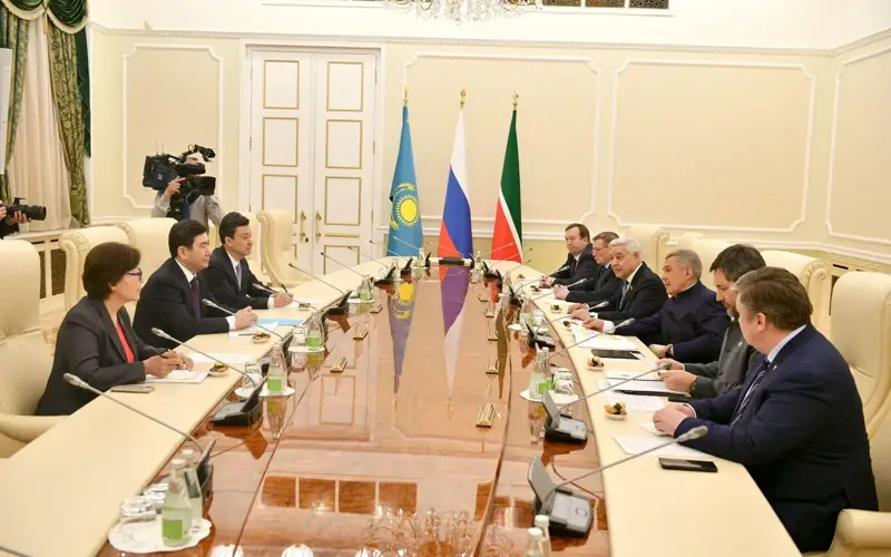 Ерлан Кошанов встретился с руководством Татарстана