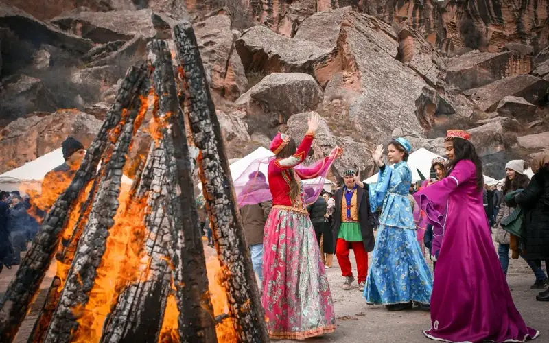 Азербайджан, «Од чершенбеси», наурыз, новруз