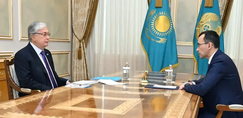 Kazakh President receives Senate Speaker