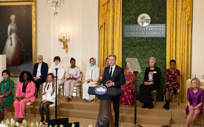 Международную женскую премию за отвагу вручили в США