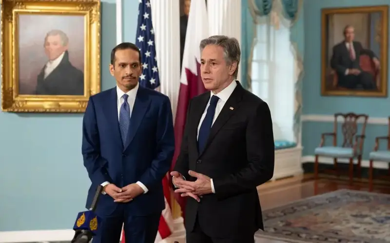 Фото: АҚШ Мемлекеттік хатшысы Э.Блинкеннің әлеуметтік желідегі парақшасынан