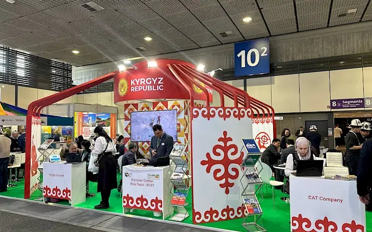  Kyrgyzstan pavilion opened at world's largest tourism exhibition in Berlin 