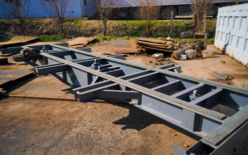 В&nbsp;селе Карабулак Туркестанской области собирают прицепы для грузовиков&nbsp;&mdash; фоторепортаж