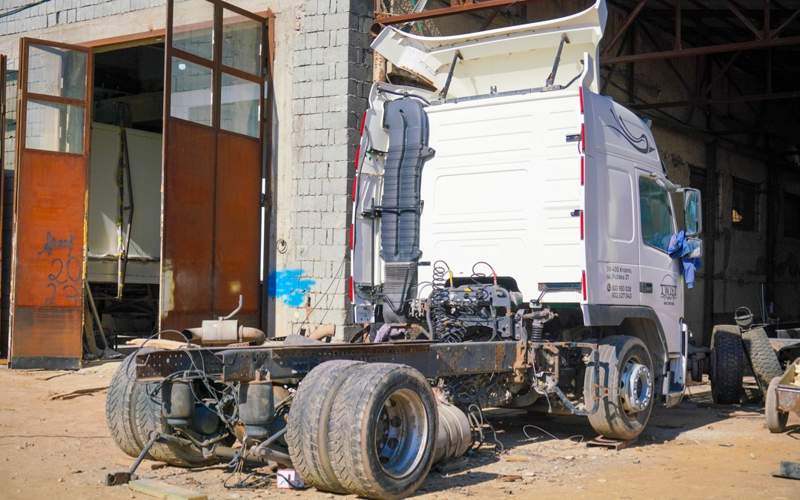 В&nbsp;селе Карабулак Туркестанской области собирают прицепы для грузовиков&nbsp;&mdash; фоторепортаж