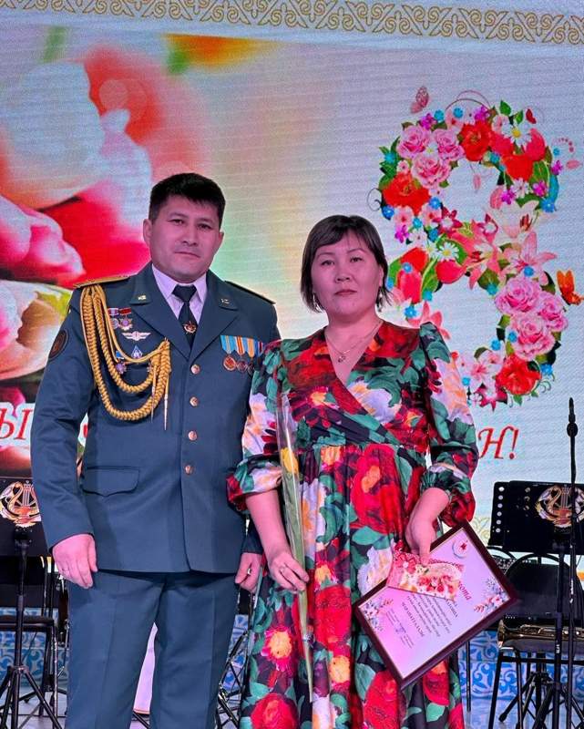 Девушек в&nbsp;погонах наградили в&nbsp;Акмолинской области