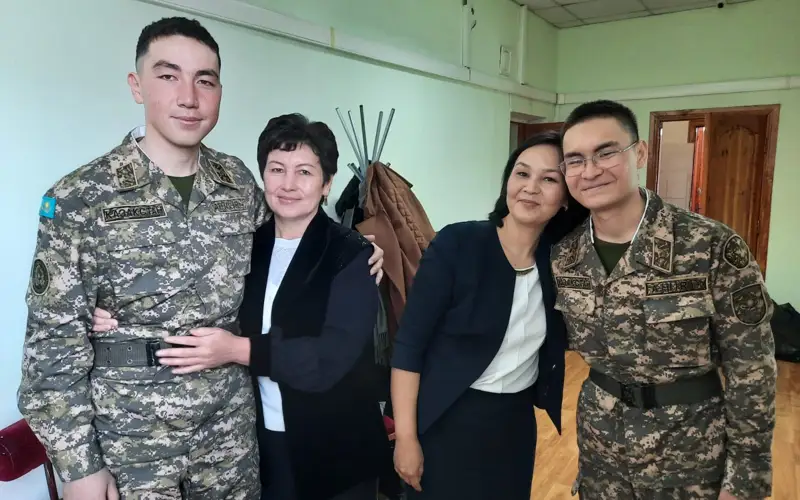 Сюрприз для солдатских матерей устроили в РгК «Юг»  