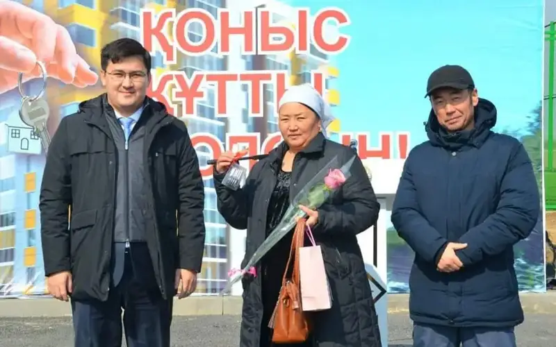 Туркистон вилоятида 60 та оилага квартиралар берилди