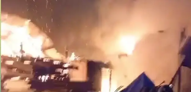 Столярный цех сгорел в Алматинской области