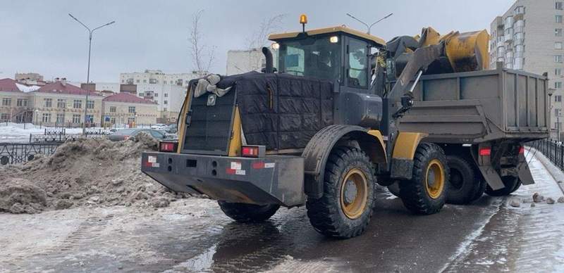Снег с дождем в Астане: коммунальные службы работают в усиленном режиме