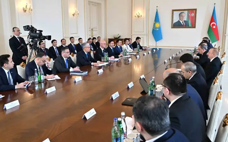 Қазақстан мен Әзербайжанның Жоғары мемлекетаралық кеңесінің бірінші отырысы