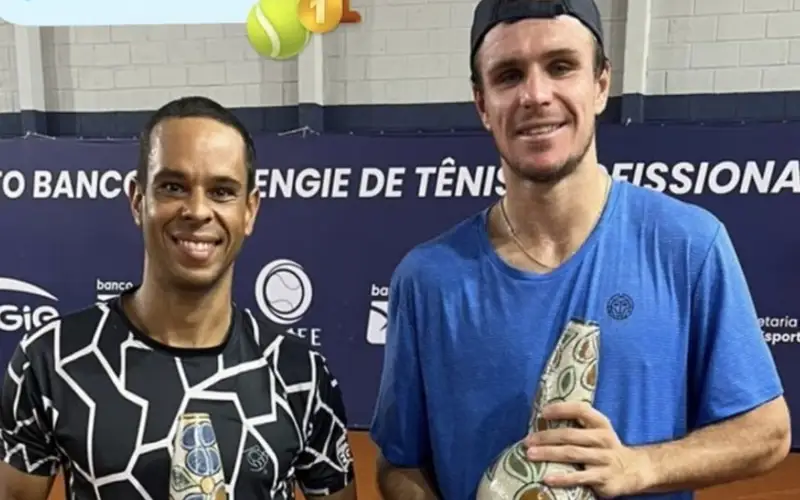 Дмитрий Попко выиграл турнир в Бразилии в парном разряде