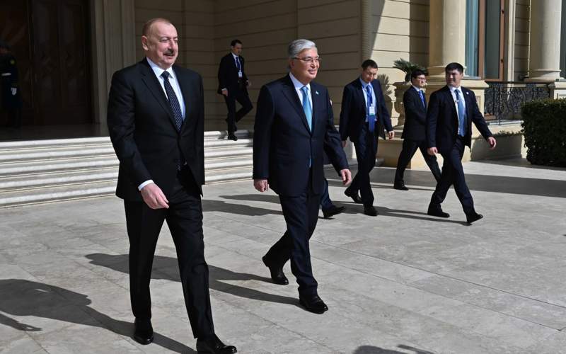 Ильхам Алиев и Касым-Жомарт Токаев Ильхам Алиев и Касым-Жомарт Токаев