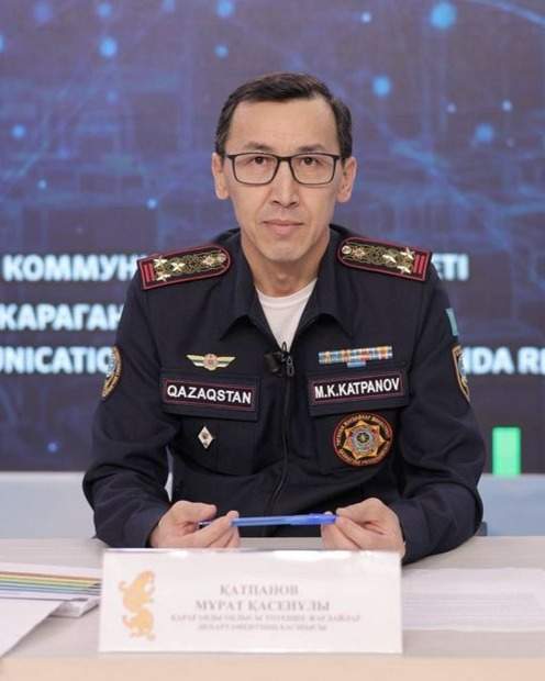 начальник департамента по ЧС Карагандинской области Мурат Катпанов начальник департамента по ЧС Карагандинской области Мурат Катпанов