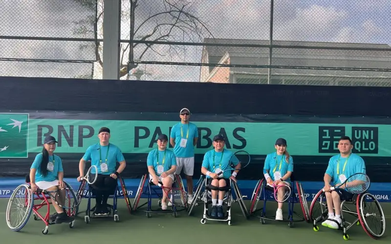 Сборная Казахстана по теннису на колясках впервые сыграет на отборе ЧМ