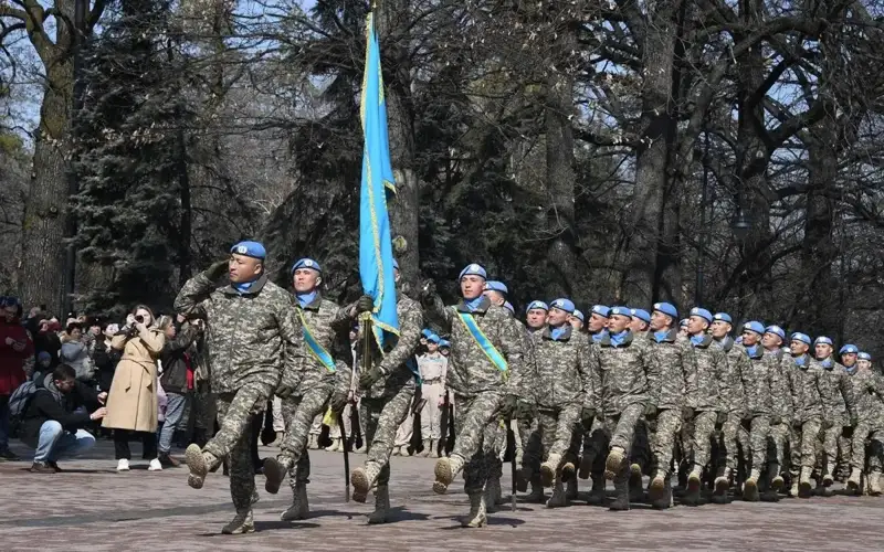 Kazakhstani peacekeepers ready to leave for Golan Heights