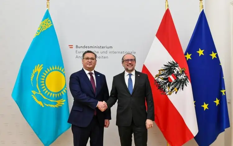 Foreign Ministers of Kazakhstan and Austria hold talks