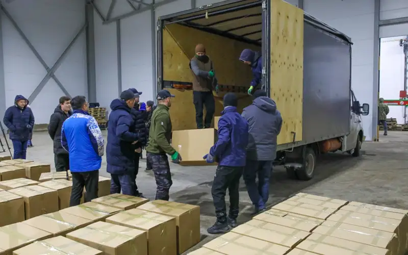 Тысяча семей получили продуктовые наборы в честь праздника Наурыз в Астане