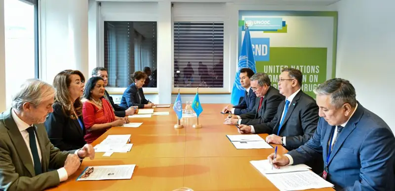 Kazakh FM holds meetings with heads of intl organizations in Vienna