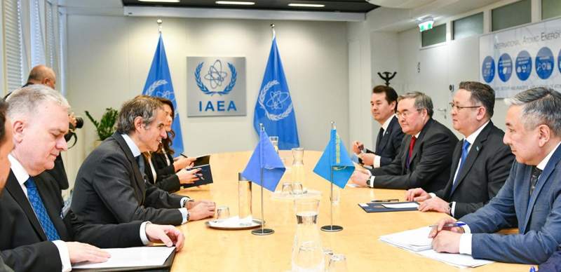 Kazakh FM holds meetings with heads of intl organizations in Vienna