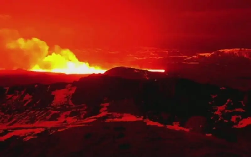 вулкан, Исландия