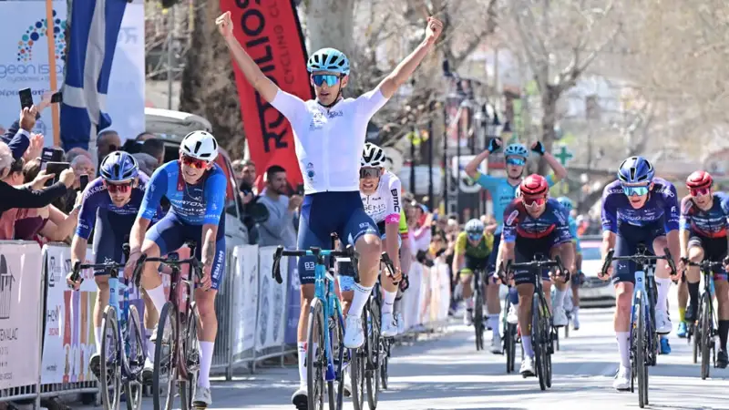 Tour of Rhodes: Alessandro Romele takes final stage, 2nd in Gc