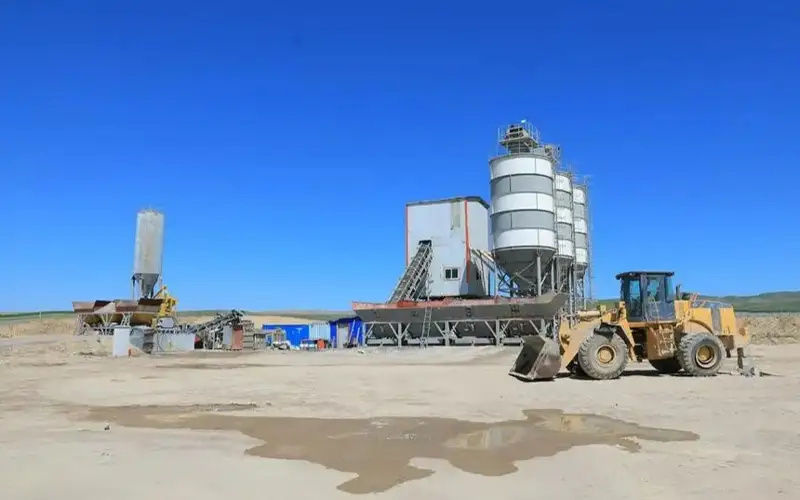 строительство цементного завода ТОО «Korcem»