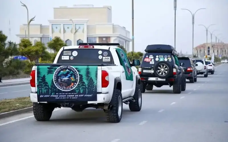 Туркистонлик автосаёҳатчилар 3 та давлатнинг 7 та шаҳрига ташриф буюришади