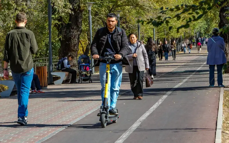 Электросамокаты, Алматы