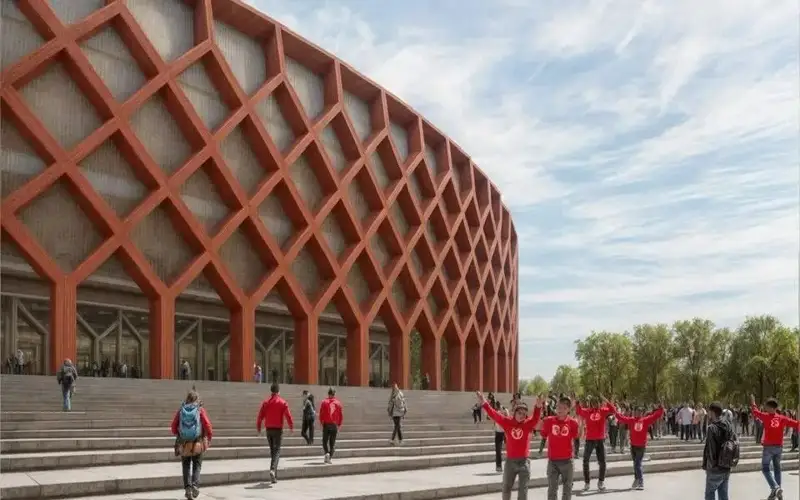 Қирғизистонда ўтов шаклида стадион қурилади