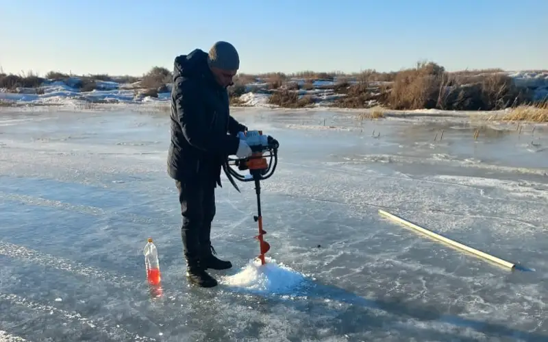 Лед взрывают на малых реках СКО