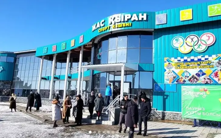 Новый спорткомплекс открыли в селе СКО