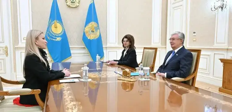 Kassym-Jomart Tokayev and Zhamilya Serkebayeva discuss classical music development in Kazakhstan 
