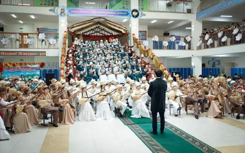 Some 2 mln children of Kazakhstan join Dombra Challenge Some 2 mln children of Kazakhstan join Dombra Challenge