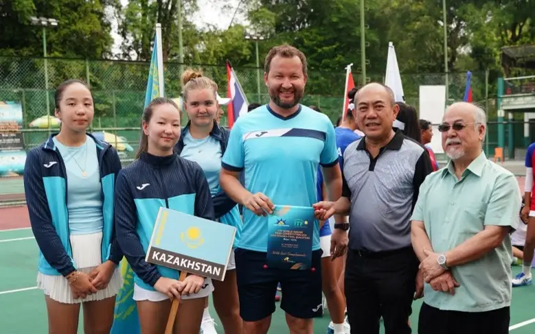 Сборная Казахстана вышла в ¼ финала квалификации ЧМ по теннису до 14 лет