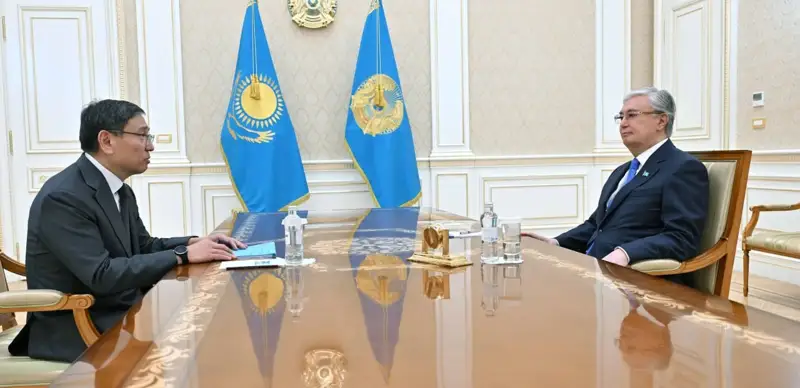 Dossayes reports to Kazakh President