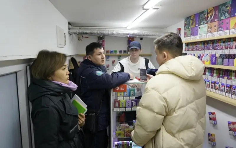 Операция «Насвай»: более 100 торговых точек проверили в Астане