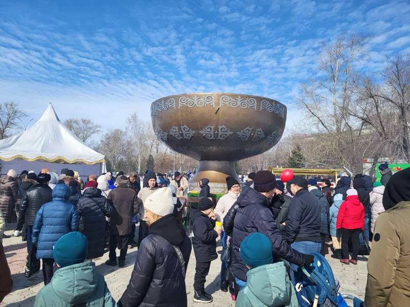 Наурыз отмечают в Петропавловске