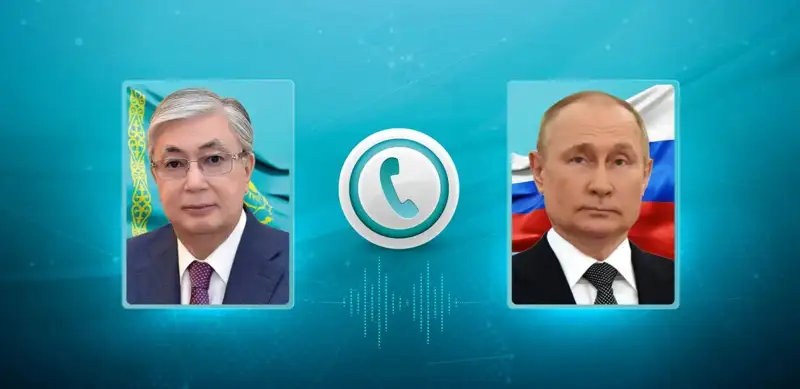Tokayev and Putin