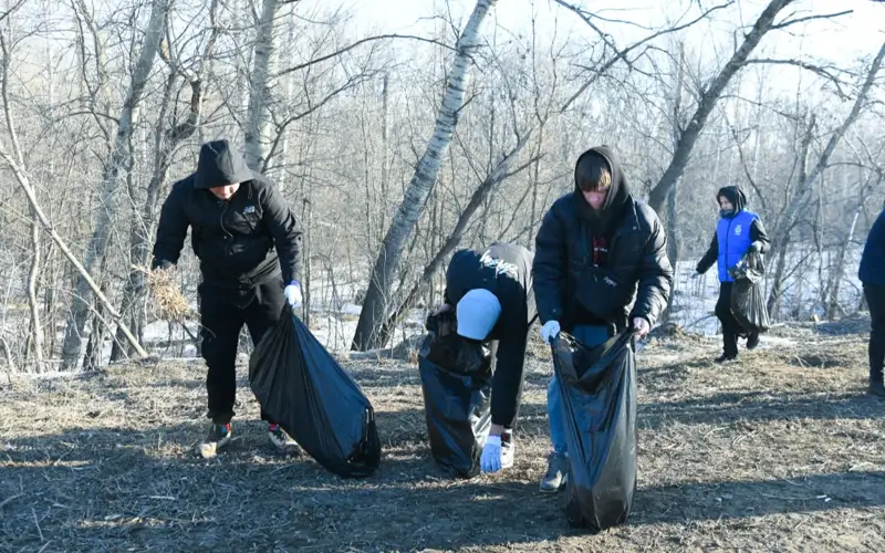 В День очищения в Западном Казахстане прошли экологические акции