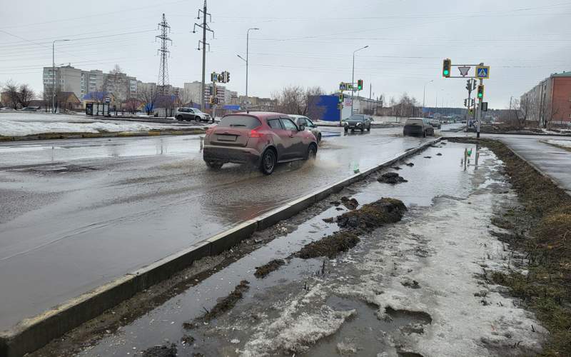 Петропавловск, лужи