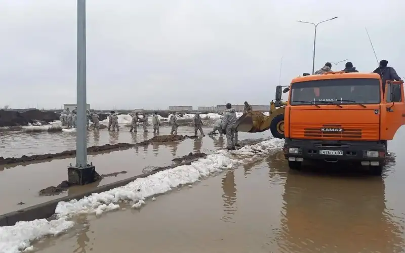 Flooding in Kazakhstan