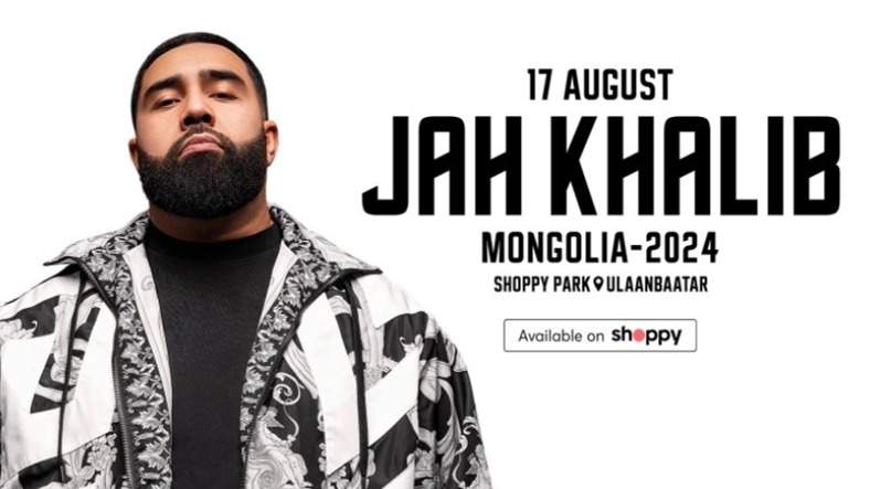 Kazakh rapper Jah Khalib to perform in Mongolia Kazakh rapper Jah Khalib to perform in Mongolia