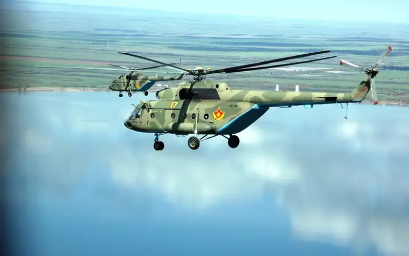 Military helicopters evacuate 102 people from flood affected areas in Kazakhstan