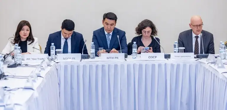 Expert meeting in Astana. Photo credit: QazTrade