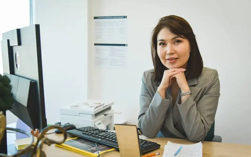 председатель РОО «Сенімен Болашақ» Жансая Бердимурат 